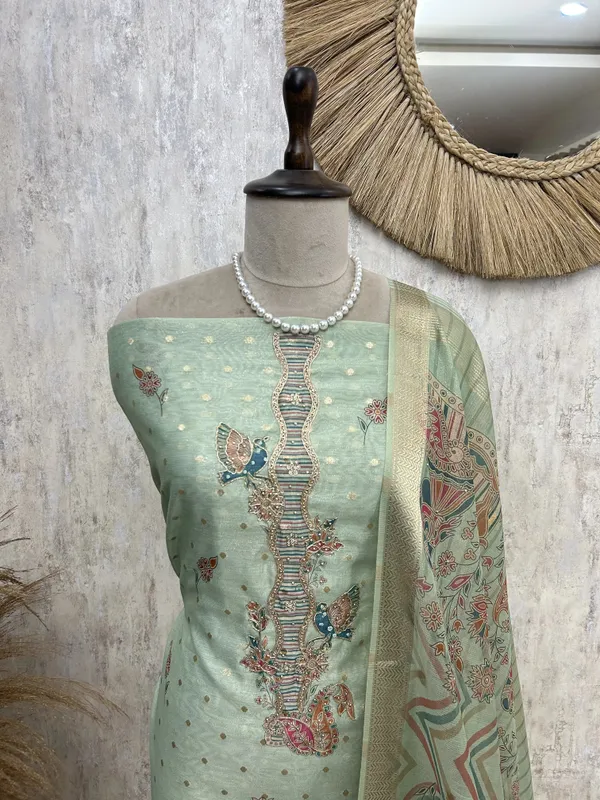 Folk_Motifs_Maheshwari_Unstitched_Suit_Sage_Green