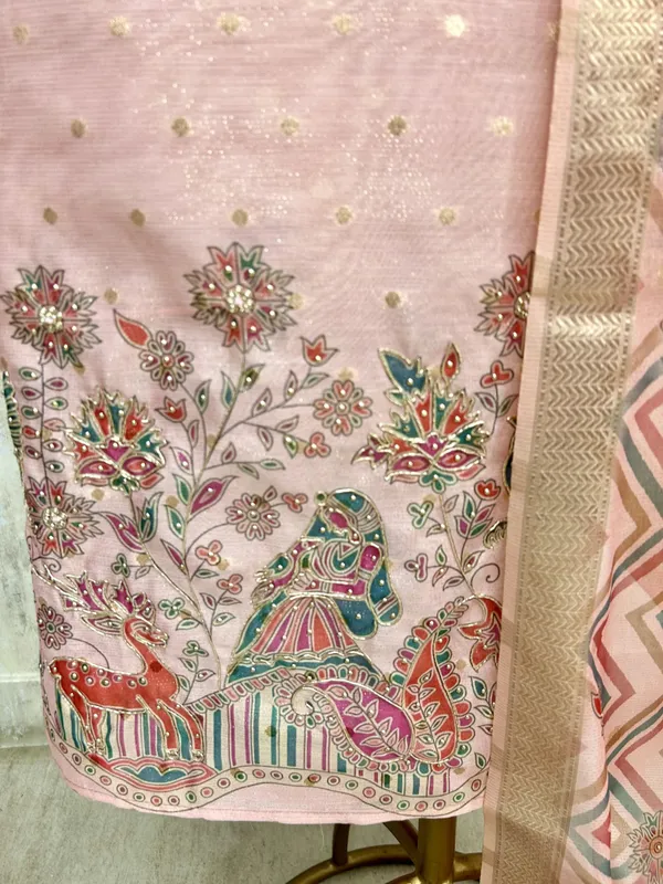 Folk_Motifs_Maheshwari_Unstitched_Suit_Crayola_Peach