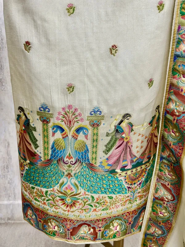 Fine_Silk_Unstitched_Suit_With_Folk_Motifs_Ivory