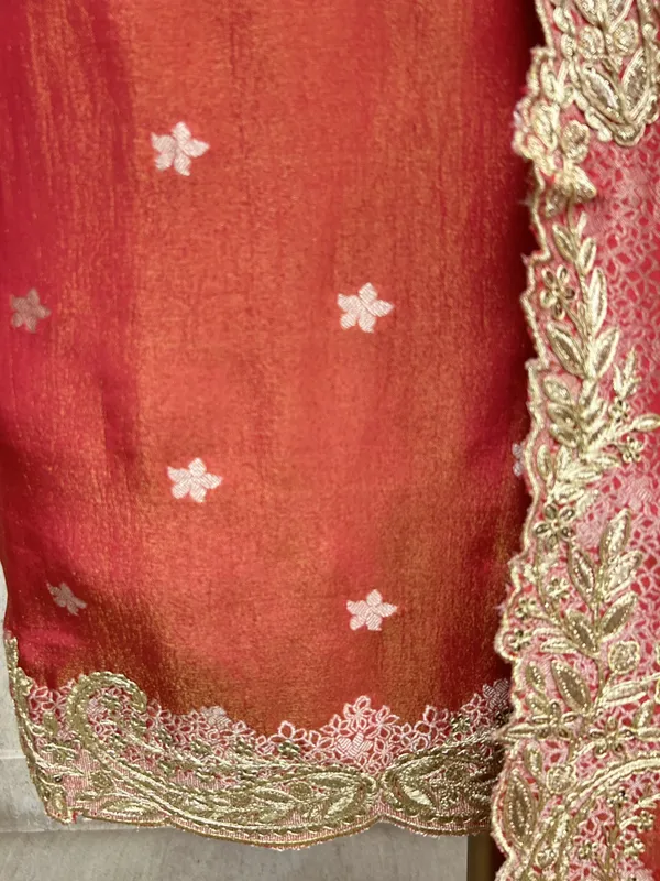 Zari_E_Gul_Tissue_Unstitched_Suit_With_Potli_Red_1