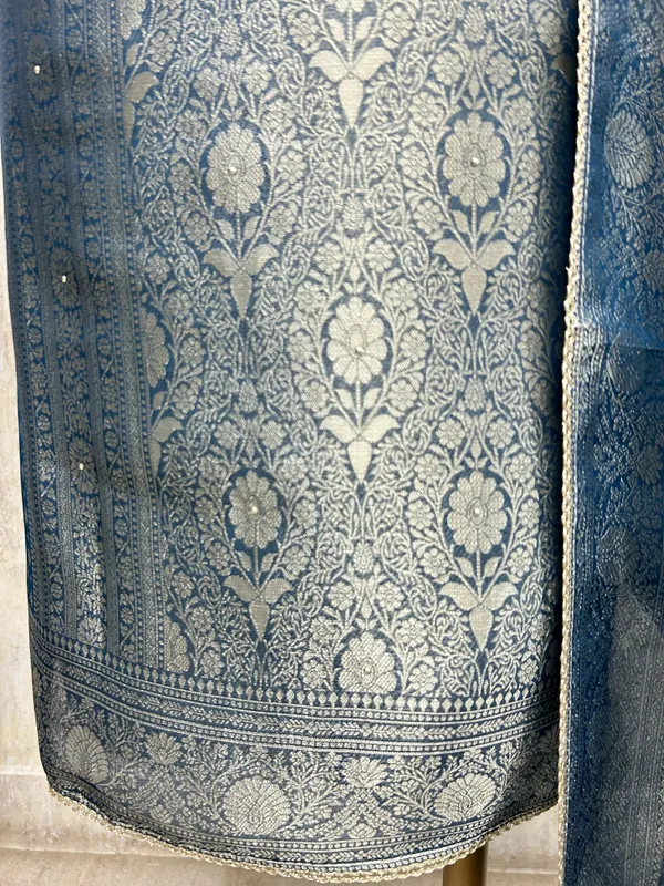 Brocade_Silk_Luxury_Unstitched_Suit_Muted_Blue