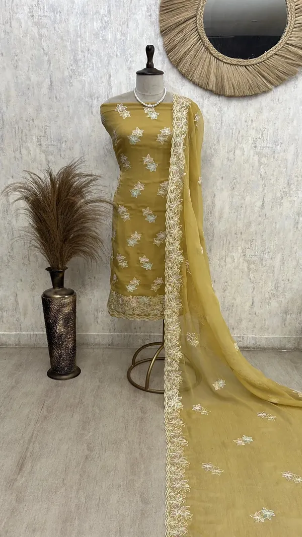 Chiffon_Organza_Unstitched_Suit_With_Floral_Embroidery_Light_Yellow