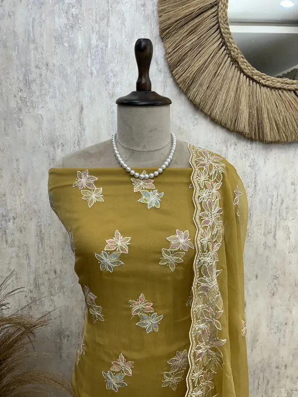Chiffon_Organza_Unstitched_Suit_With_Floral_Embroidery_Light_Yellow