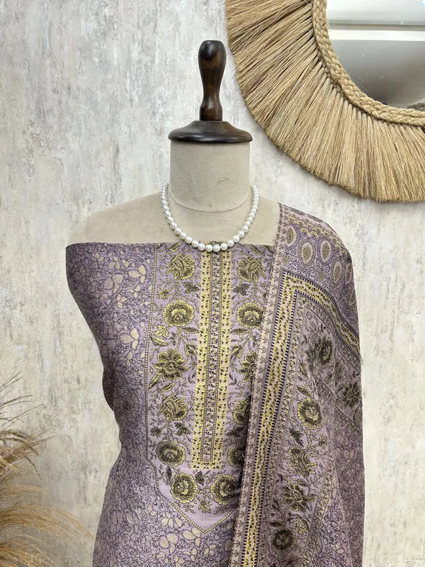 Kashmiri_Pashmina_Unstitched_Suit_Light_Lavender