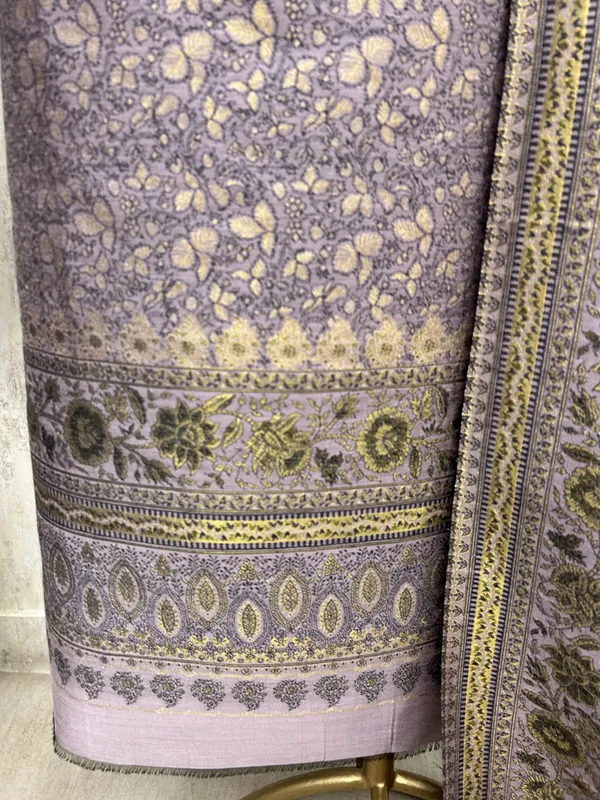 Kashmiri_Pashmina_Unstitched_Suit_Light_Lavender
