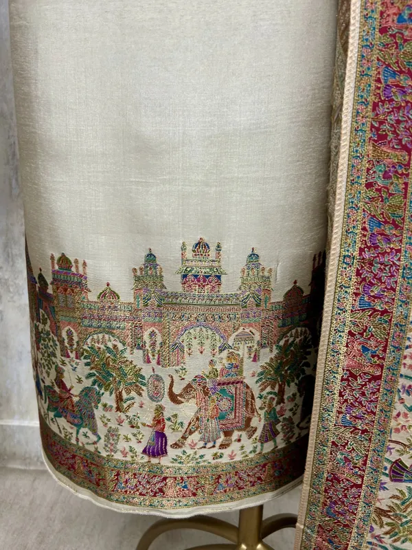 Rajwada_Elegance_Silk_Unstitched_Suit_Ivory