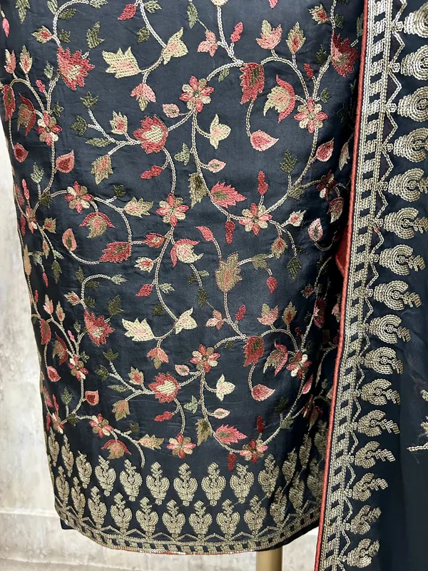 Opada_Silk_Embroidered_Unstitched_Suit_Black_1