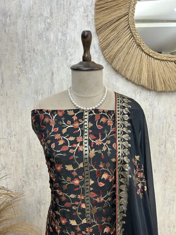 Opada_Silk_Embroidered_Unstitched_Suit_Black_1