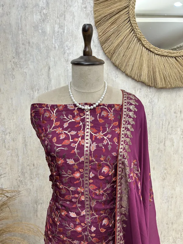 Opada_Silk_Embroidered_Unstitched_Suit_Wine_Purple