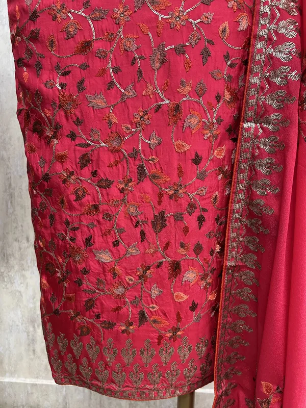 Opada_Silk_Embroidered_Unstitched_Suit_Red_1