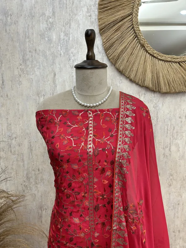 Opada_Silk_Embroidered_Unstitched_Suit_Red_1