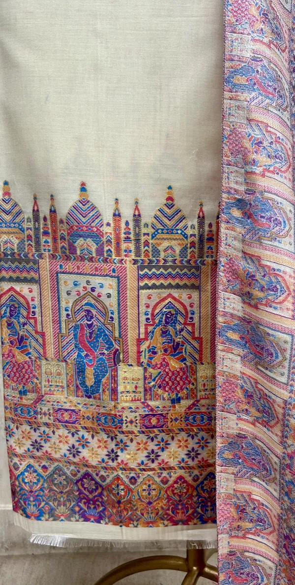 Kani_Weaving_Silk_Unstitched_Suit_Off_White