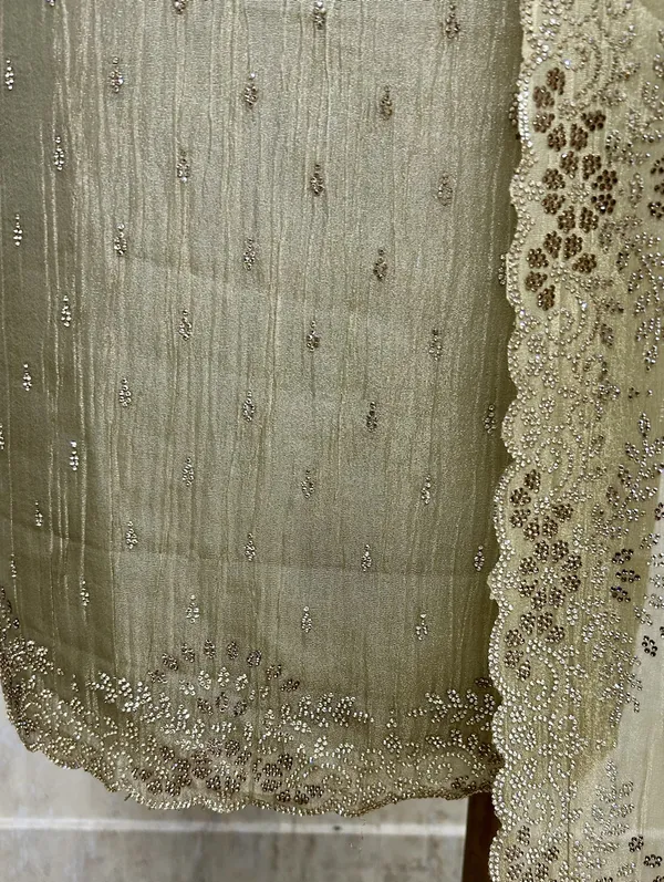 Chiffon_Organza_Unstitched_Suit_Set_With_Chiffon_Organza_Dupatta_Very_Light_Green