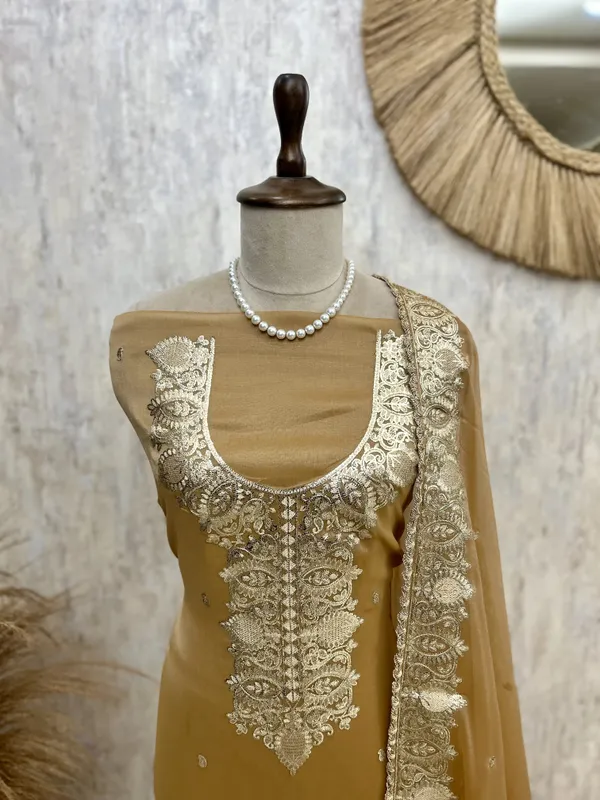 Organza_Unstitched_Suit_Set_Featuring_Organza_Dupatta_Gold