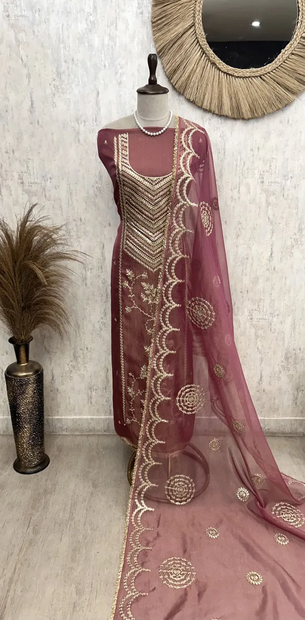 Silk_Unstitched_Suit_Set_Featuring_Tissue_Dupatta_Pink