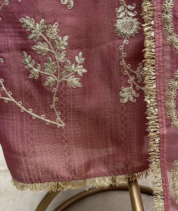 Silk_Unstitched_Suit_Set_Featuring_Tissue_Dupatta_Pink