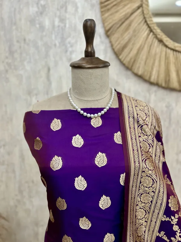 Banarasi_Silk_Unstitched_Suit_Set_With_Banarasi_Silk_Dupatta_Violet_Blue