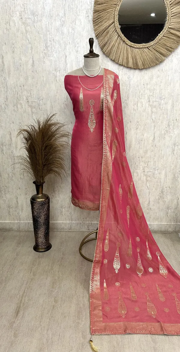Tissue_Unstitched_Suit_Set_With_Tissue_Dupatta_Pink