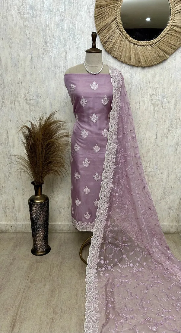 Glass_Organza_Unstitched_Suit_Set_With_Glass_Organza_Dupatta_Purple