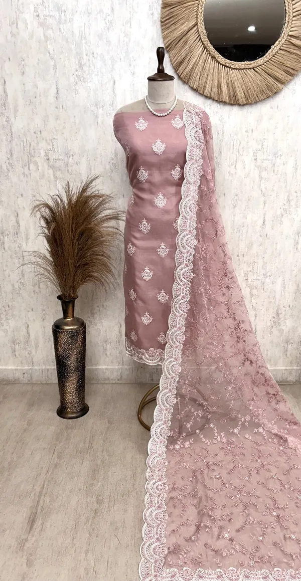 Glass_Organza_Unstitched_Suit_Set_With_Glass_Organza_Dupatta_Cherry_Pink