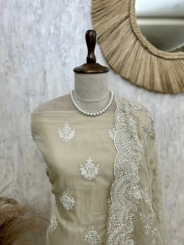 Glass_Organza_Unstitched_Suit_Set_With_Glass_Organza_Dupatta_Beige