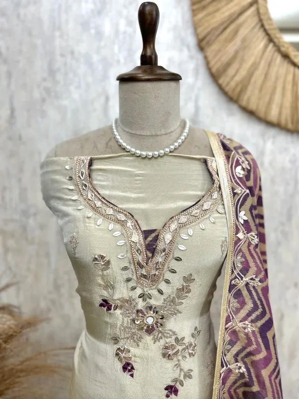 Tissue_Unstitched_Suit_Set_With_Gota_Patti_Work_Mauve_Pink