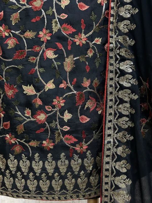 Unstitched_Suit_Set_Opada_With_Thread_Embroidery_Black