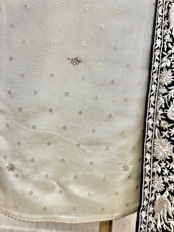 Tissue_Silk_Unstitched_Suit_Set_With_Contrast_Dupatta_Black