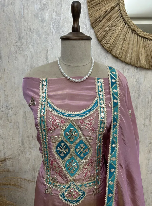 Gotta_Work_Tissue_Silk_Unstitched_Suit_Set_Pink