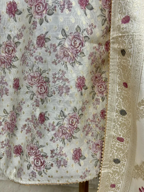 Pearl_Work_Neckline_Maheshwari_Unstitched_Suit_Set_Magenta_Purple