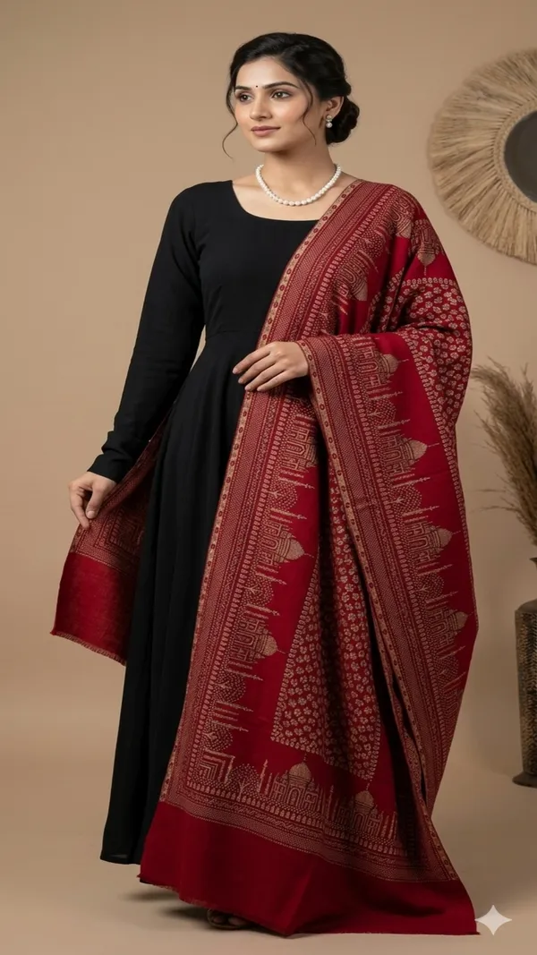 Taj_Non_Reversible_Pashmina_Unisex_Stoles_Pack_Of_1_With_Premium_Curated_Box_Packaging_Maroon_Box_Packaging1
