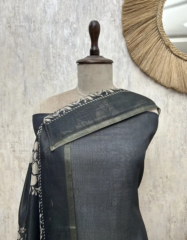 Dark_Bloom_Aesthetic_Linen_Unstitched_Suit_Black