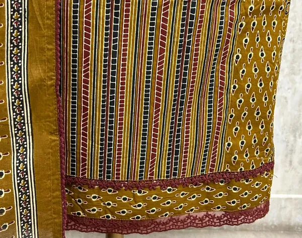 Ajrakh_Ethnic_Charm_Cotton_Unstitched_Suit_Dark_Yellow