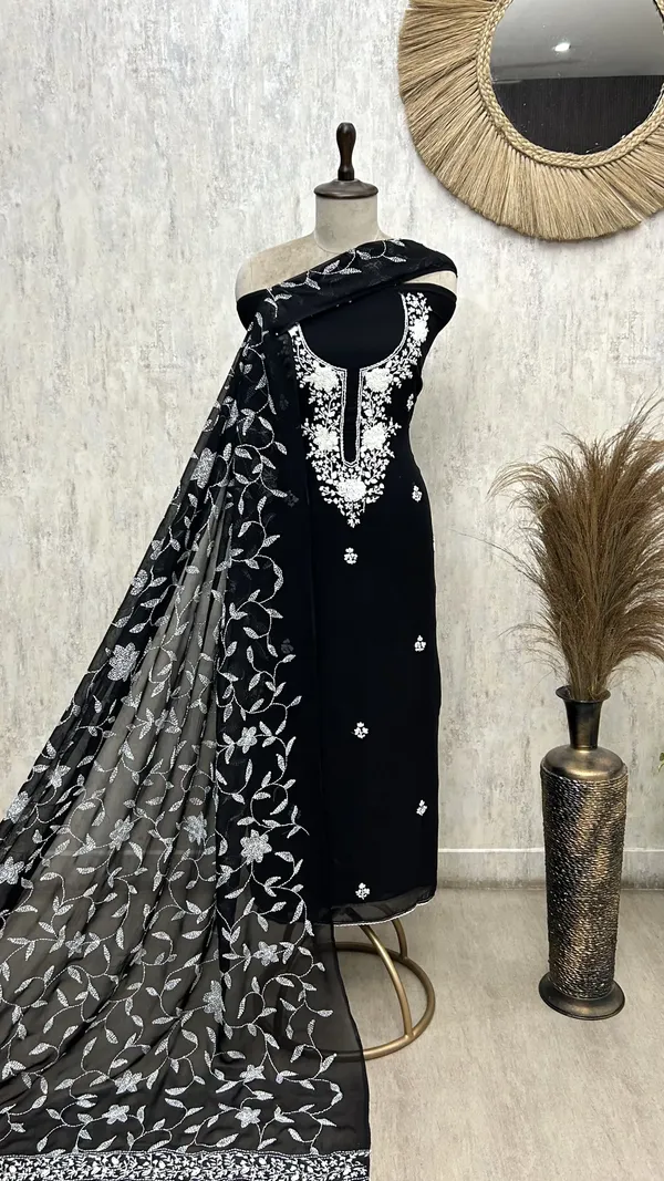 Midnight_Floral_Elegance_Georgette_Unstitched_Suit_Black