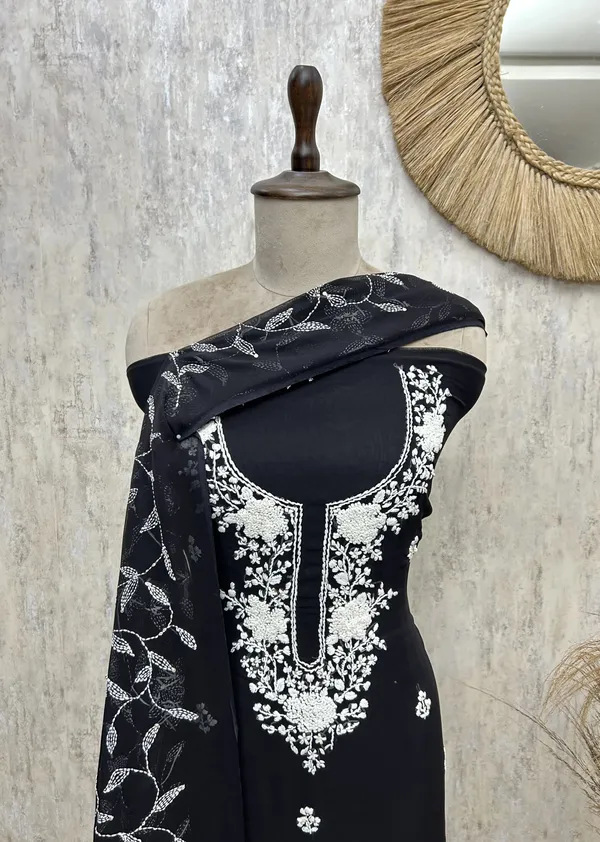 Midnight_Floral_Elegance_Georgette_Unstitched_Suit_Black
