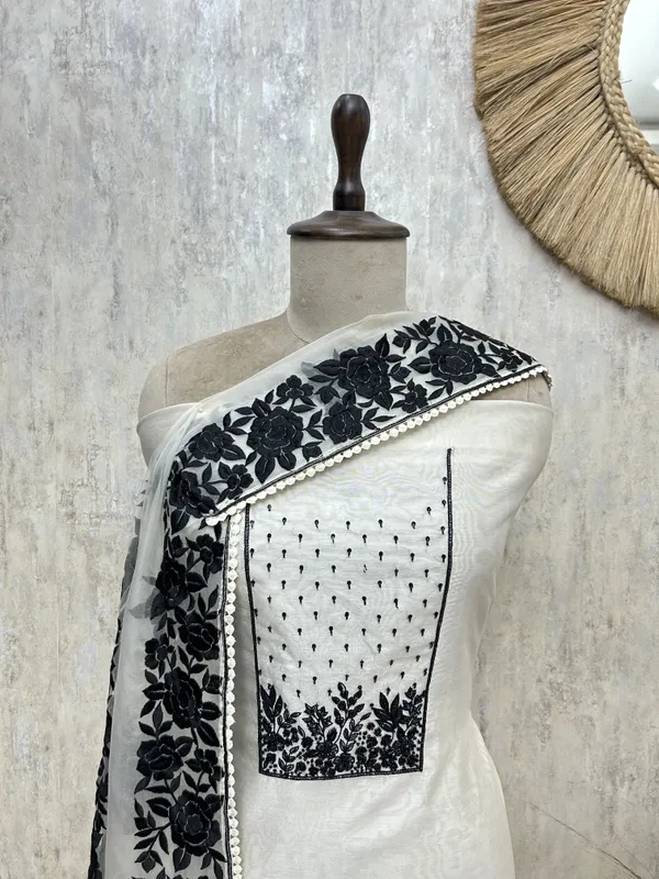 Elegance_Cotton_Chanderi_Unstitched_Suit_White