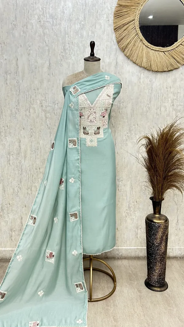 Vintage_Motid_Mul_Chanderi_Unstitched_Suit_Sky_Blue
