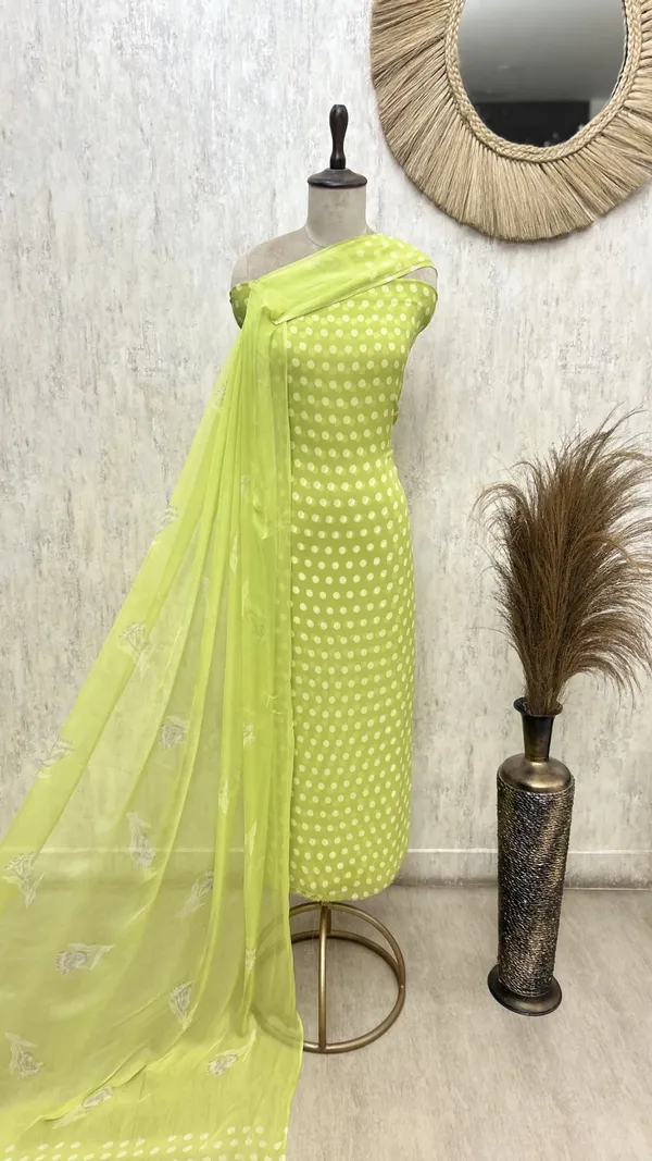 Retro_Polka_Dot_Unstitched_Suit_Lime_Green