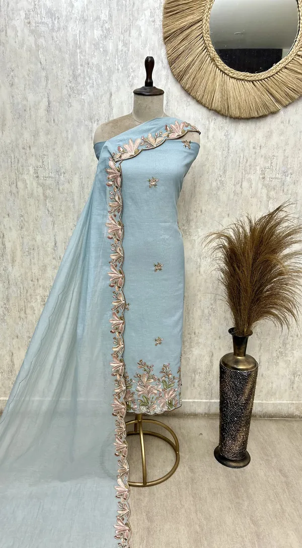 Blooming_Chanderi_Tale_Unstitched_Suit_Sky_Blue