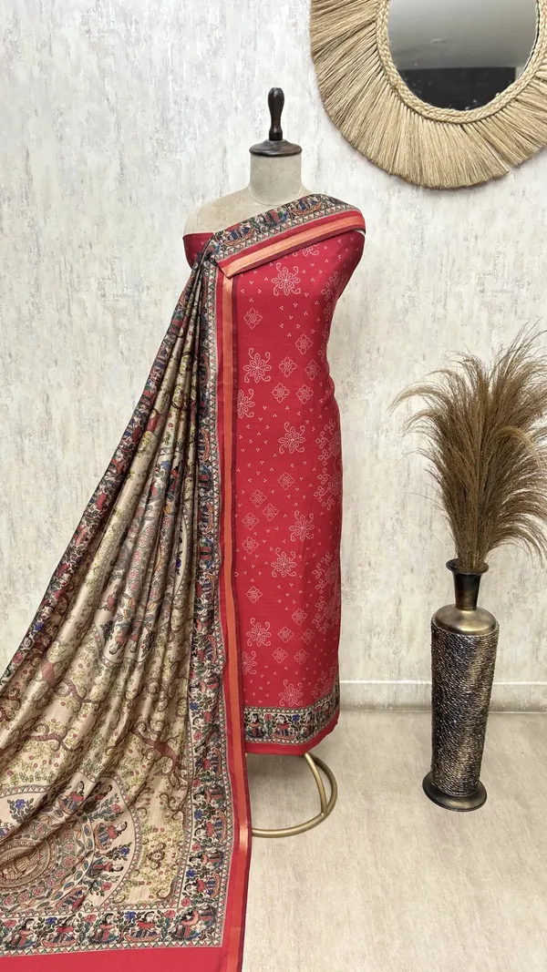 The_Bandhani_Maheshwari_Unstitched_Suits_Black