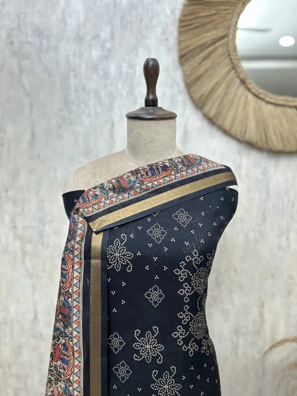 The_Bandhani_Maheshwari_Unstitched_Suits_Rust_Red