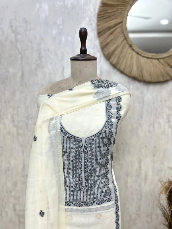 The_Heirloom_Weave_Jamdani_Unstitched_Suits_White