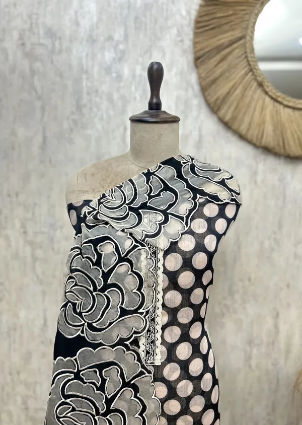 Polka_Bloom_Heritage_Unstitched_Suits_Black