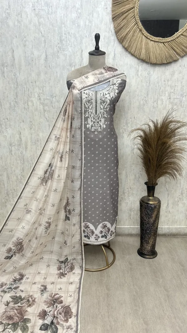 Royal_Blossom_Weave_Unstitched_Suits_Light_Gray