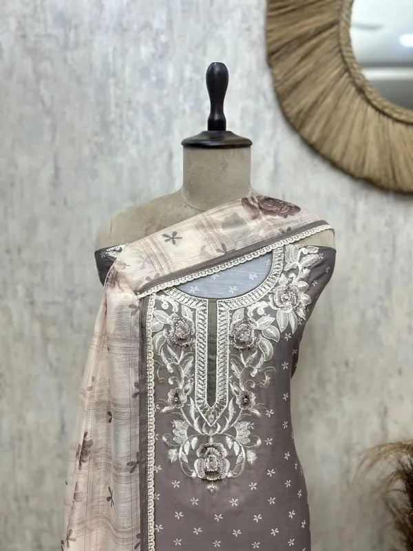Royal_Blossom_Weave_Unstitched_Suits_Light_Gray