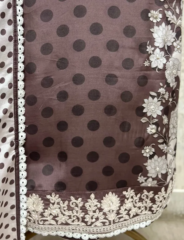 Polka_Dot_Allure_Muslin_Unstitched_Suits_Brown