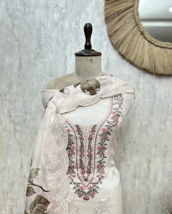 Floral_Sonata_Organza_Unstitched_Suits_Ivory