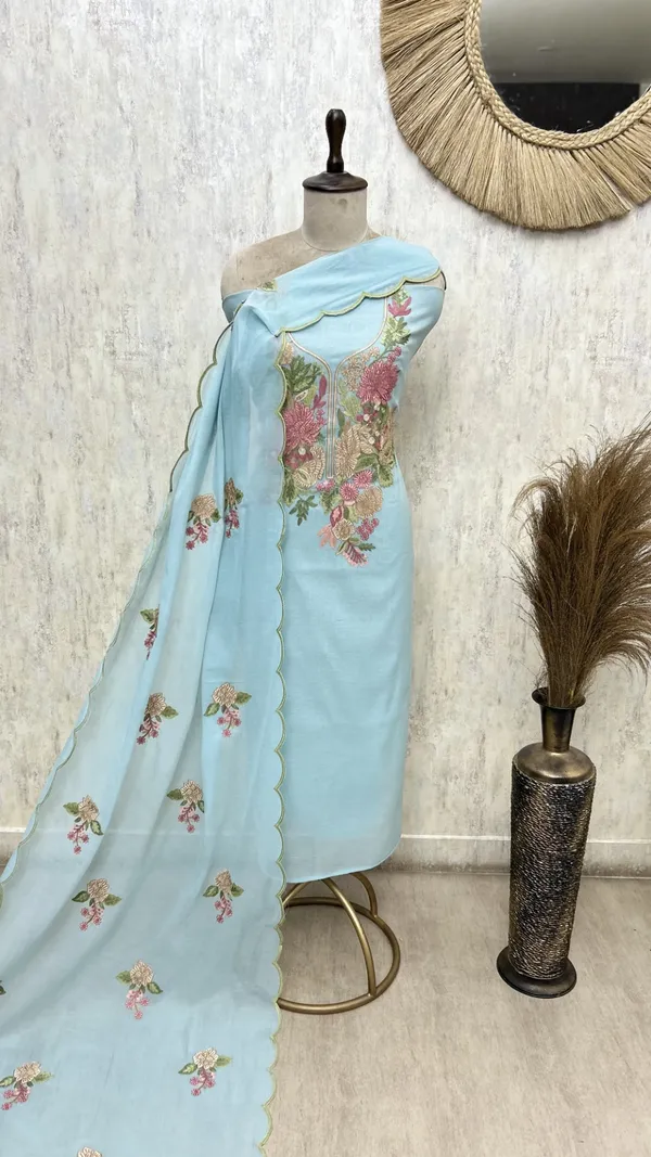 Blossom_Manuscript_Mul_Chanderi_Unstitched_Suits_Sky_Blue