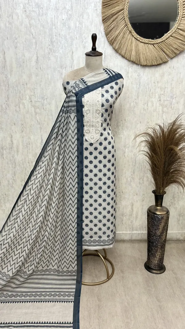 Heritage_Impressions_Linen_Unstitched_Suits_Tan_White