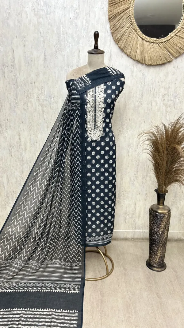 Heritage_Impressions_Linen_Unstitched_Suits_Black